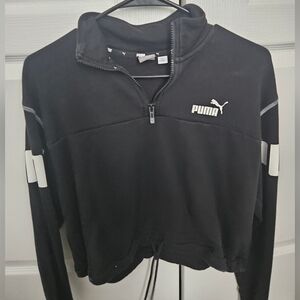 Puma Half Zip with Synch | Name Brand | Good Used Condition | Graphic